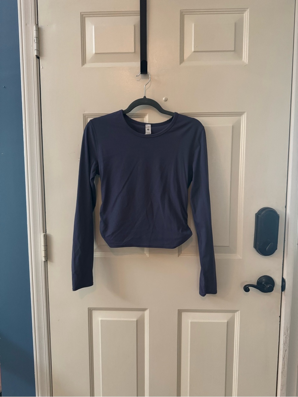 lululemon athletica Long-Sleeve All It Takes Back Twist Top - Deep Purple